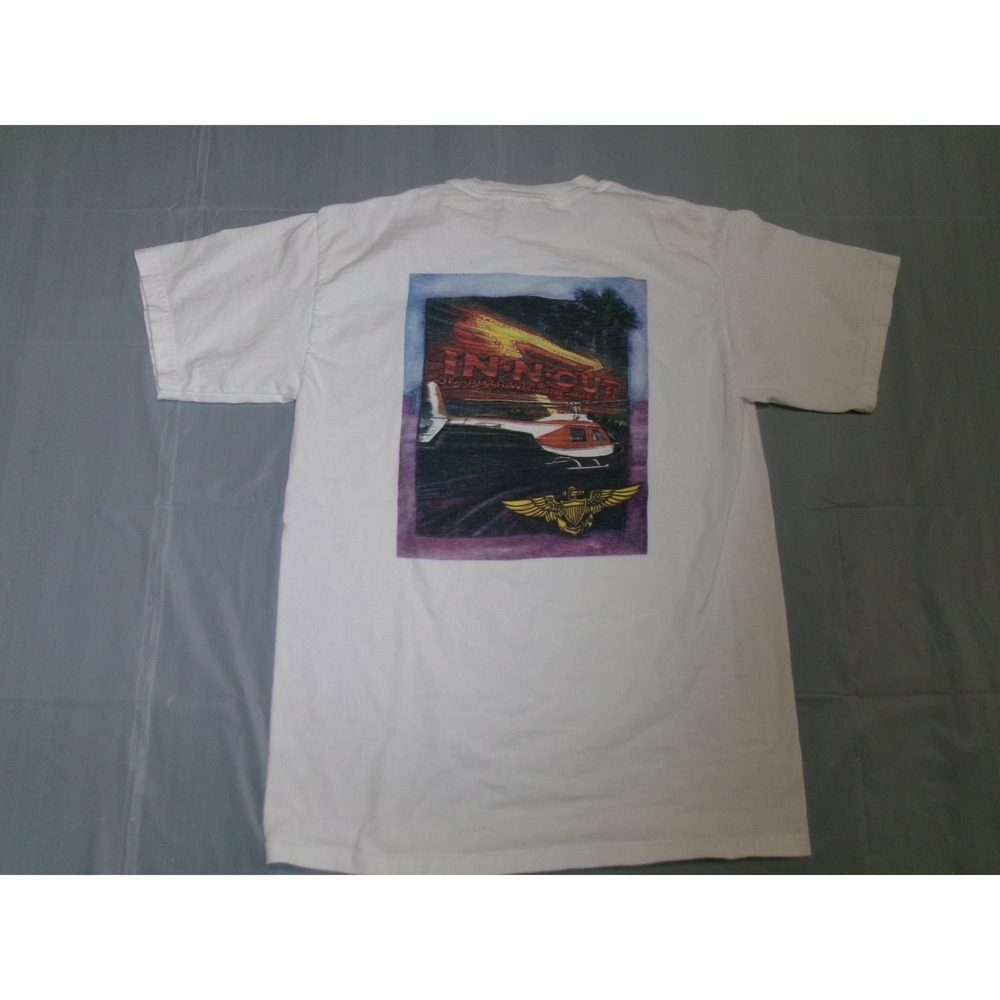Vintage In-N-Out Graphic T-Shirt Men's Medium South Whiting Field 2000s